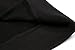 Coofandy Mens Casual Sleeveless Hoodie Zip Up Vest with Pockets, Black, XX-Large