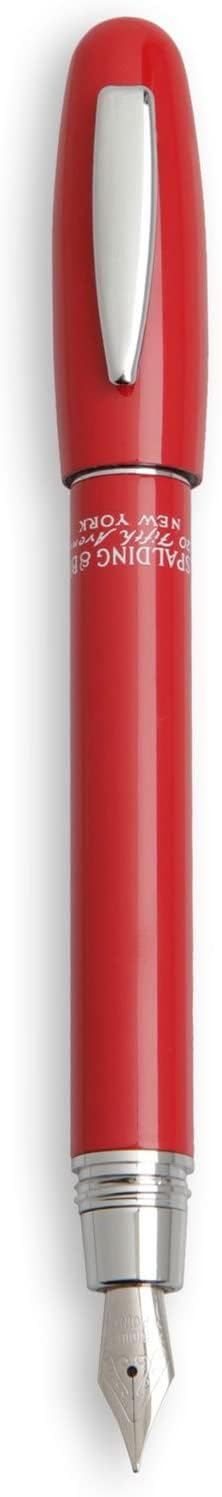 A.g. Spalding & Bros. Stilografica Short Classic Spalding Rosso