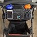 Luna Baby Stroller Organizer Magnetic Closure System- Perfectly Fits Stroller Handles 13
