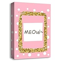 signwin-Canvas Wall Art-Pink for Little Girl-Canvas Prints Home Artwork Decoration for Kids Bedroom - 12x18 inches