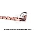 VITEROU Mens 99.95% Solid Pure Copper Magnetic Therapy Bracelet with Strong Healing Magnets for Arthritis Pain Relief,3500 Gauss,8.5 Inches