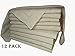 GFI LINEN CLUBS Cotton Flax Linen Cloth Dinner Napkin - Pack of 12 Natural Premium Hemstitched Napkins, 20x20 Inch, Machine Washable, Reusable Table Cloth for Dining, Parties, Weddings & Everyday Use