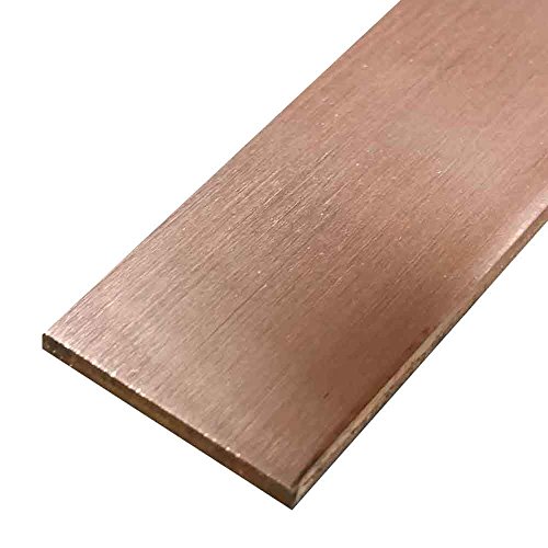 Online metal supply c110 copper sheet 0.125 (1/8), 2" width,…