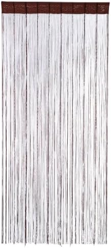 Shinji Ohashi shop handmade goodwill BambooCurtain fringe curtain Brown race 16-106