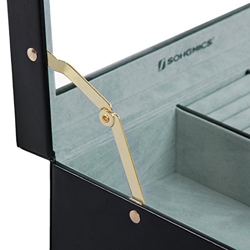 Songmics edler Schmuckkasten Uhrenbox für große Uhren abschließbar JBC215 -
