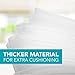 Premium Foam Packing Sheets - 11 7/8 x 12 1/8 inches - Cushion Foam Wrap Sheets; Moving Supplies for Dishes, Glasses and Furniture; Packing Cushioning Supplies - Soft and Durable (50 Pack)