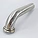 90 Deg Dump Tube Pipe + Elbow SS304 Adaptor for Tial MVR44 44mm Wastegate Actuator