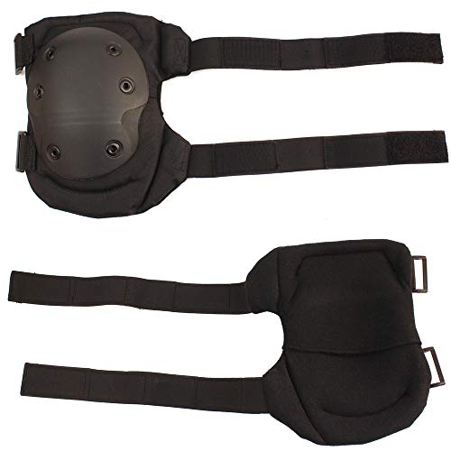 LytHarvest Professional Tactical Knee Pads, Skateboarding Paintball Military Knee Protector Pads, One Sizes Fits Most (Black)