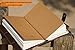 BiG V Refillable Leather Journal - Leatherbound Writing Journal for Men and Women with Pen Holder, Includes Lined Squared and Blank Pages, Notebook For Travelers