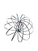 eUniontech Kinetic Flow Ring,Multi Sensory Interactive 3D Spring Toy-Multi-Color