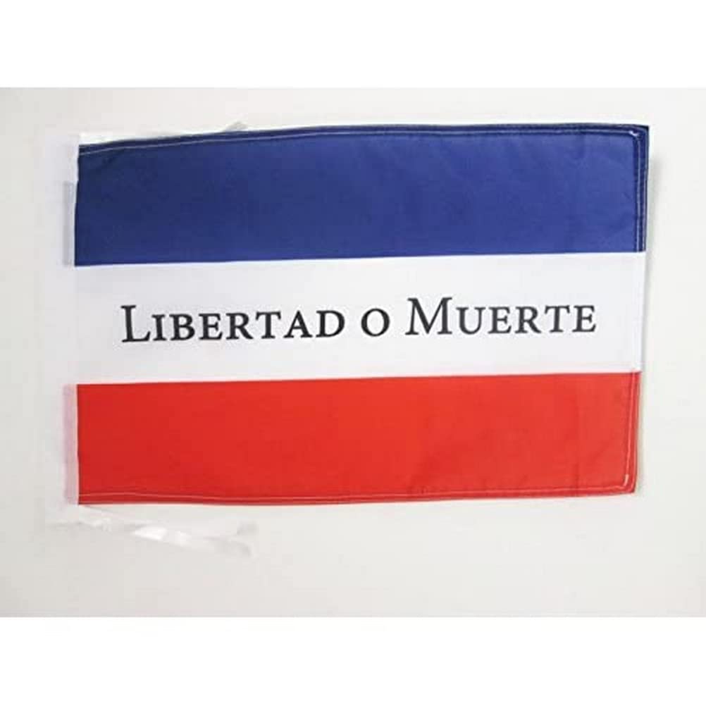 AZ FLAG - Thirty-Three Orientals of Uruguay Flag - 18'' x 12'' - 100% Polyester Treinta y Tres Orientales Small Banner with Two Cords - Fade Resistant - Vivid Colors - 18x12 in - 45x30 Cm