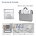 Adjustable Laptop Stand,Ventilated Portable Ergonomic Notebook Riser for Desk,Aluminum Foldable Stand Compatible with More Laptops 10″ to 17″/MacBook/Dell/HP/Acer/ASUS/Microsoft/Lenovo,Silver (Silver)thumb 3