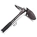 Topist Folding Camp Shovel,7-in-1 Multi-Function Emergency Garden Outdoor Tool with Hoe, Compass, Saw, Bottle Opener, Nail Puller, Pickaxe for Gardening, Survival, Hiking, Fishing, Snow, Backpacking