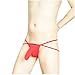 Semboon Men's Ice Silky Penis Sheath G-Strings Pouch Thong Underwear