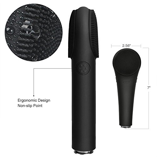 Facial Cleansing Brush Silicone, Face Brush for Men, Powerful Cleansing