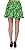 CowCow Womens Mushrooms Colorful Toadstool Fungus Vintage Skater Skirt, XS-5XL