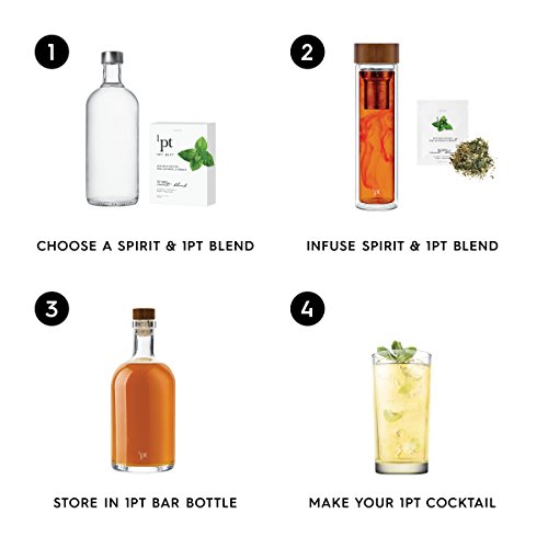 Teroforma 1PT Infusion Blends - Spirit & Alcohol Flavor Infuser Packets for Home Infusion, Single Pack 16g (Mint) - Thumbnail 3