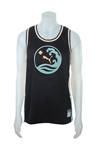 574925-01 MEN PD WAVE CAT JERSEY TANK PUMA PUMA BLACK