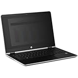 Easy On/Off Privacy Screen Filter for 15.6 inch Edge to Edge Glass Widescreen Laptop - Works on Touchscreens