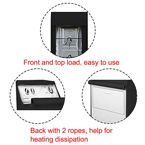 2 Washing+Machine+Waterproof+Protecter+29x28x40