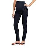 Rumor Has It Maternity Over The Belly Super Soft Stretch Skinny Jeans (Medium, Rinse)