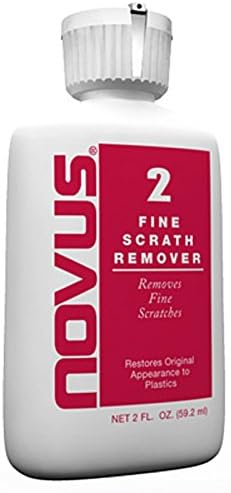 Alpha Abrasives Novus Plastic Polish #2 - Fine Scratch Remover 2oz Bottle #002-2
