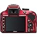 Nikon D3300 DSLR Camera with 18-55mm Lens (Red) and 17PC Accessory Bundle – Includes SanDisk Ultra 32GB SDHC Memory Card + Digital Slave Flash + 3PC Filter Kit + 50” Tripod + Backpack + More