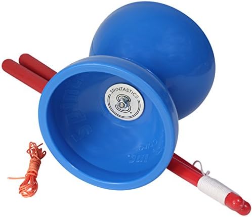 Spintastics Magnum Triple Wide Bearing 5" Chinese Yoyo Diablo (Blue)