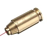 Freehawk 45 ACP BoreSight/Boresighter/Bore Sight,Bore Sighter .45ACP/.45 Boresight-Red Dot Laser Sight In-Chamber Bore Sighter,Brass (45 Laser)