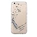 iPhone 6S Plus Case, Sophia Shop Ultra [Thin Slim] Premium Flexible Soft TPU Extra Grip Anti-Scratch Protective Transparent Border Back Cover For Apple iPhone 6 Plus /6s Plus(Feather)