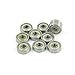 uxcell a13061400ux0831 10 Pcs 625ZZ 5mm x 16mm x 5mm Shielded Deep Groove Radial Ball Bearing
