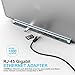 Updated Version USB C Hub, YEMO 12 in 1 Type C Hub Dongle to Ethernet, 4K HDMI & Mini DP, VGA,4 USB3.0/75W PD/SD&TF Card Reader/Mic&Audio for Mac Book&Type C Laptops