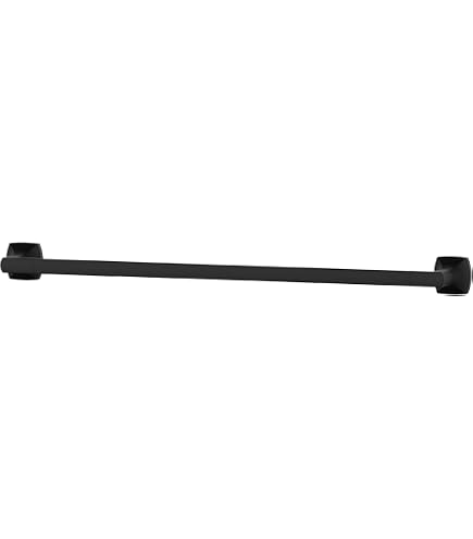 Pfister Vaneri Matte Black Towel Hook - Wall-Mounted Robe Hook For Bathroom (BPHVRI0B)