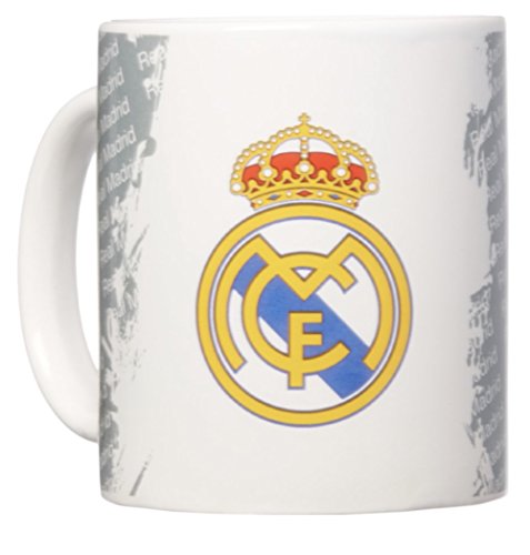 REAL MADRID MUG - OFFICIAL COFFEE/TEA MUG - PERFECT REAL MADRID GIFT - IMPORTED - FOR MEN AND WOMEN - QUALITY TEAM CREST DESIGN