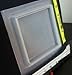 Square base coaster reusable plastic mold 584