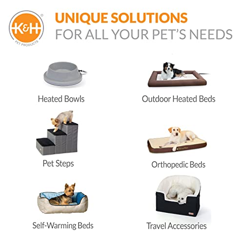 K&H Pet Products Bolster Dog Cot Cooling Indoor/Outdoor Elevated Dog