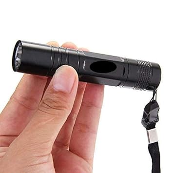 Royals Aluminum Pocket Led Torch, 1pc, Black