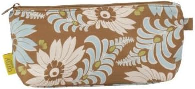 Amy Butler for Kalencom Medium Carried-Away Everything Bag Turquoise Fern Flower