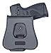 Tactical Scorpion Gear Slimline Modular Level II Retention Paddle Holster: fits Taurus Millennium G2 PT111 PT132 PT138 PT140 PT745 G2c G3c