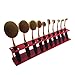 ABC® 10 PCS Brush Storange PlaceOrganizer Clear Acrylic 10 Lattices Cosmetic Display Shelf