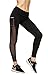 RUNNING GIRL Sheer Mesh Leggings Workout Leggings for women Fitness Tights Non see through Side Pockets