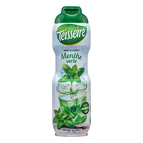 Teisseire grüne Minze aus Frankreich Menthe verte Konzentrat für Mineralwasser