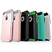 iPhone 5C Case, Rhidon Slim Shockproof Armor Case fit for iPhone 5C Hard Rugged Ultra Protective Back Rubber Cover with Dual Layer Impact Protection for iPhone 5C (Black Green)