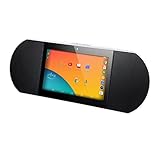 Zettaly Portable Internet Radio Bluetooth 4.0 HiFi Smart Speaker WiFi Powered by Android 6.0 with Built-in 7 Inch Quad Core Tablet and Google Play White