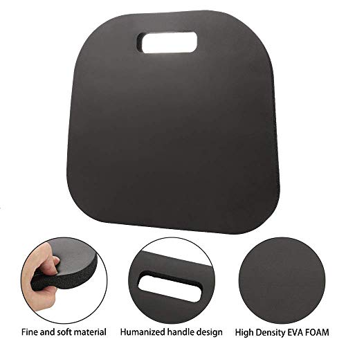 Alapaste 2 Pack Sport Cushion Memory Foam Luxury Seat Cushion Sporting Event Seat Pad Comfortable Sitting Pad Yoga Kneeler Mat with Carry Handle for Boat Stadiums Bleachers Chairs Seat - Thumbnail 2