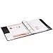 Amazon Basics 3-Ring Binder, 2 Inch - Black, 4-Pack
