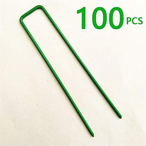 FCS Garden 100 Grapas de sujeción Acero en Forma de U, Grapas para ...