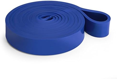 Motorize - Fitness Band Biceps Gym - Gymnastics Ribbon chin Help elastic sport elastic resistance band - Blue, 2m x 32mm (15-40 kg)