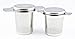 Zoie + Chloe Extra Fine Stainless Steel Tea Infuser - Brew-in-Mug Loose Leaf Mesh Strainer Filter