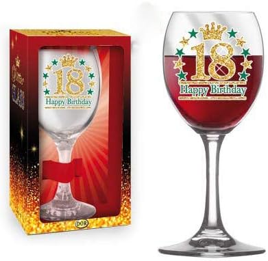 Partycolarita Gadget Gobelet 18 Ans Verre A Paillettes Dore Idee Cadeau Pour Fete 18eme Anniversaire Amazon Fr Cuisine Maison